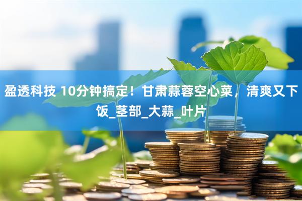 盈透科技 10分钟搞定！甘肃蒜蓉空心菜，清爽又下饭_茎部_大蒜_叶片