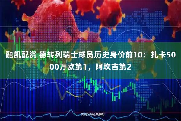 融凯配资 德转列瑞士球员历史身价前10:扎卡5000万欧第1,阿坎吉第2